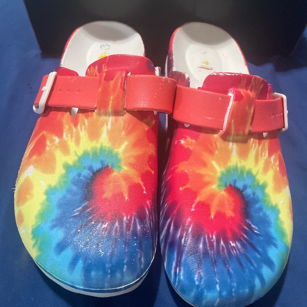 Aloha Island Tye Dyed Clogs